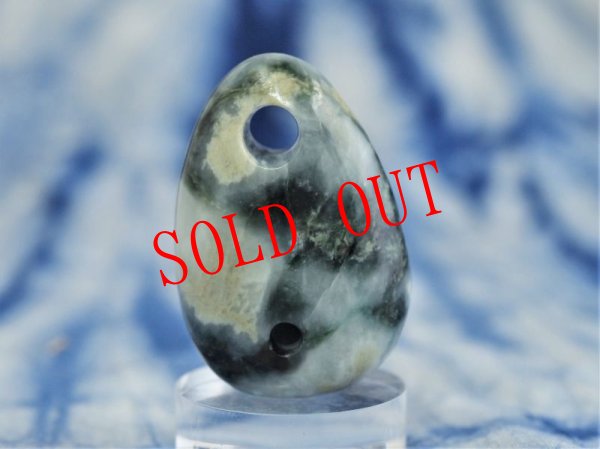 画像2: ふしぎちゃん石笛（ペンダント仕様・指孔付き） (2)