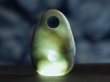画像7: ナミダの形　ヒスイ石笛（ペンダント仕様・指孔付き） (7)