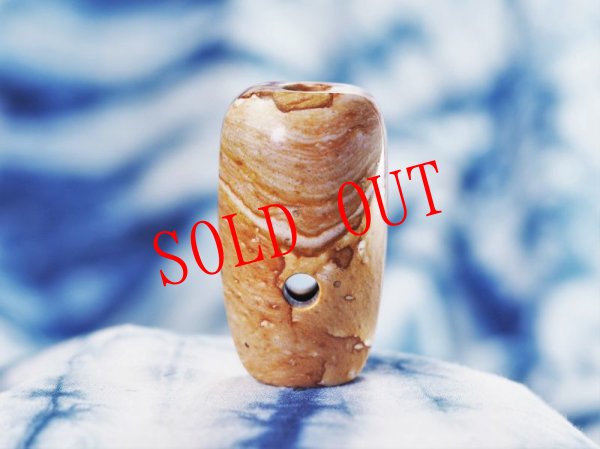 画像11: 2019年版上尾駮遺跡出土モデル縄文石笛（流紋岩製・中級者以上向け） (11)