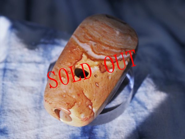 画像8: 2019年版上尾駮遺跡出土モデル縄文石笛（流紋岩製・中級者以上向け） (8)