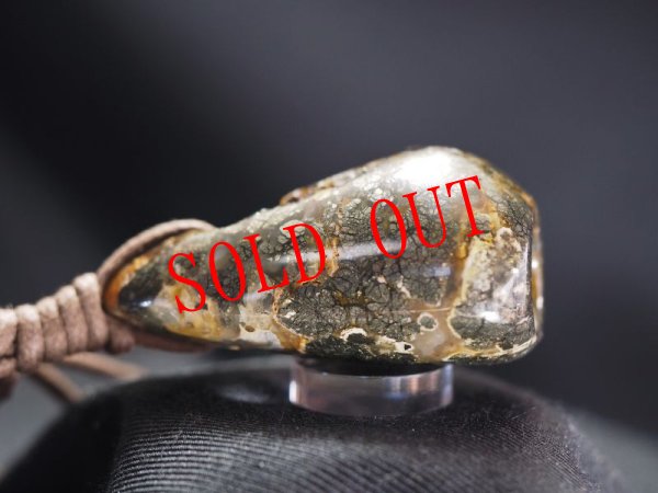 画像6: 斜めってる金華石笛（直孔タイプ・ペンダント仕様） (6)