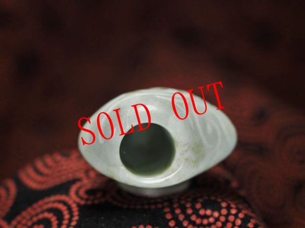 画像7: 螺旋紋線刻ヒスイ石笛（Knobさん孔・ペンダント仕様） (7)