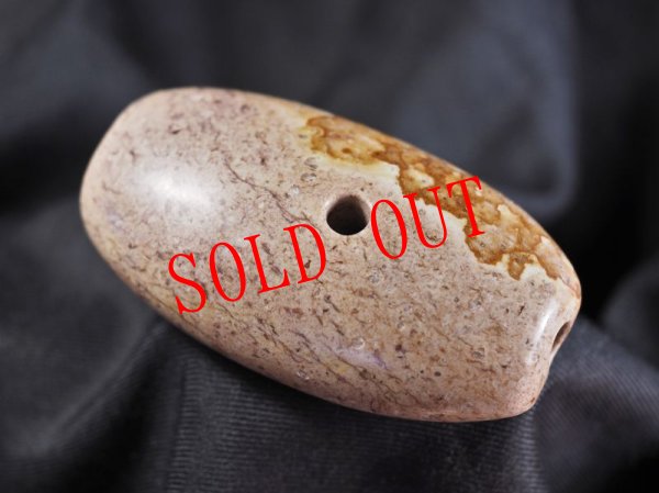 画像6: 2020年版上尾駮遺跡出土モデル縄文石笛（大サイズ・姫川薬石製） (6)