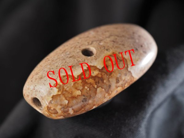 画像9: 2020年版上尾駮遺跡出土モデル縄文石笛（大サイズ・姫川薬石製） (9)