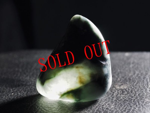 画像16: 「珠玉」形圧砕ヒスイ石笛（Knobさん孔+ラッパ状吹き孔仕様） (16)