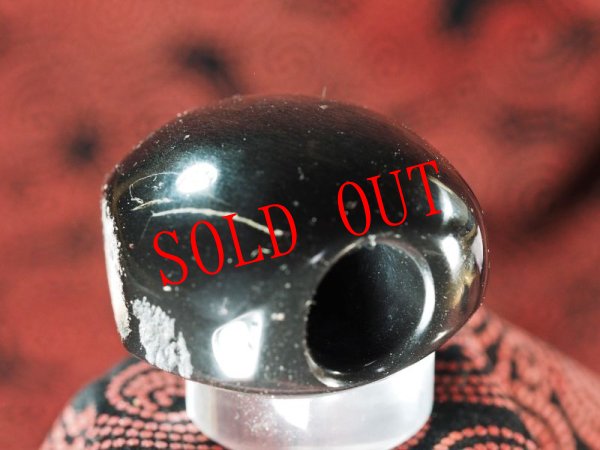 画像4: 初心者にもふきやすい工夫をしたサヌカイト石笛（Knobさん孔・U字加工吹き口）ご検討中 (4)