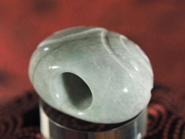 画像7: うずまき線刻石笛（ヒスイ製・Knobさん孔・民族楽器コイズミ扱い） (7)