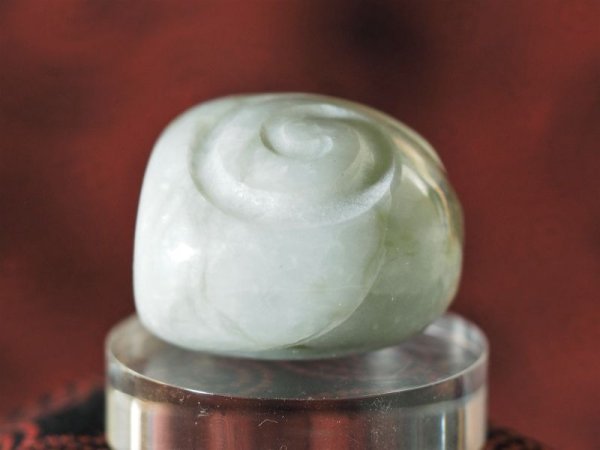 画像7: 「ホタル」らせん線刻石笛（ヒスイ製・Knobさん孔・民族楽器コイズミ扱い） (7)