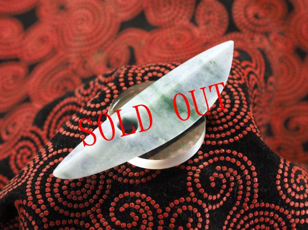 画像9: neo縄文・ラベンダーヒスイ大珠風ペンダント（売約済みです！） (9)