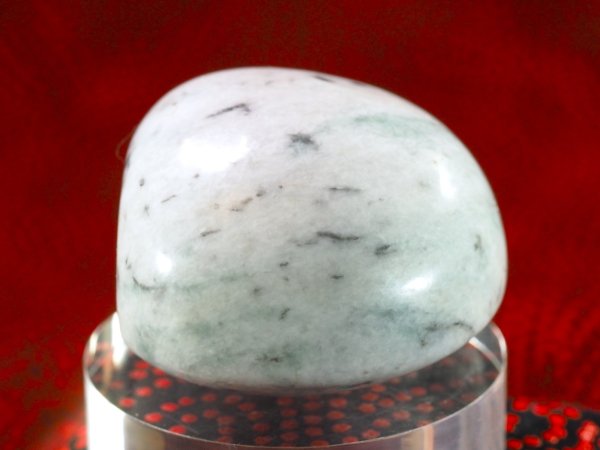 画像4: 三色ヒスイ石笛　（力強い円柱状孔・11mm孔・手バレル研磨機不使用の手研磨・半艶仕上げ） (4)