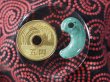 画像3: 極上ロウカンヒスイ　古墳時代前期風デザイン勾玉（縦22mm・渾身の手研磨！バレル研磨機不使用品・値段はお問い合わせください） (3)