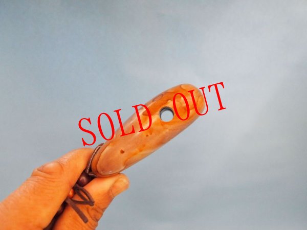 画像3: 大珠形十字孔石笛 (3)