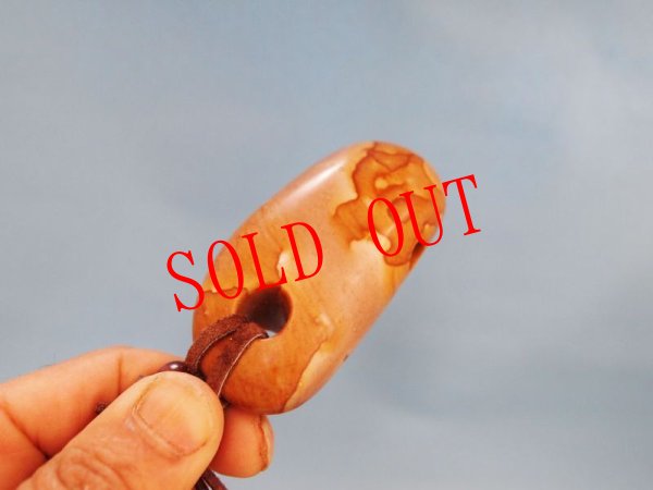 画像4: 大珠形十字孔石笛 (4)